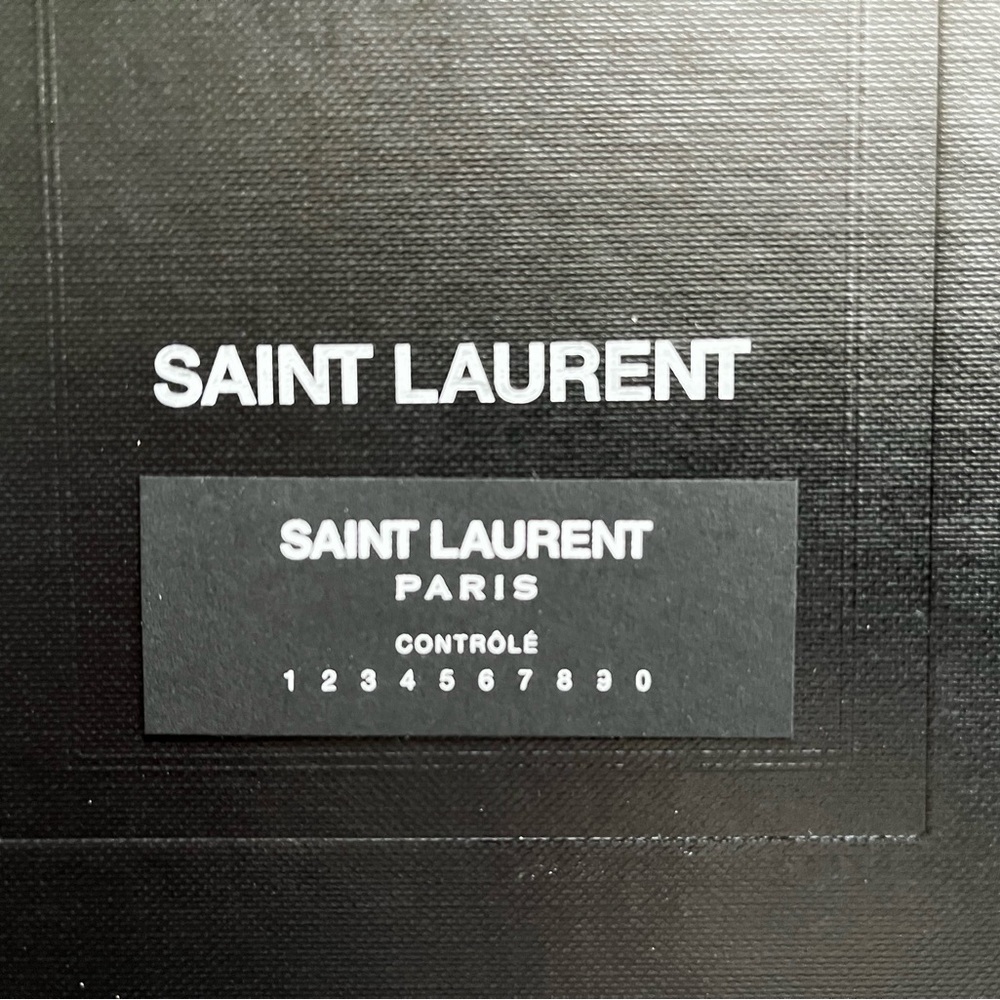 YSL Saint Laurent SMALL Lou Lou black leather with good hardware - Picture 13 of 14
